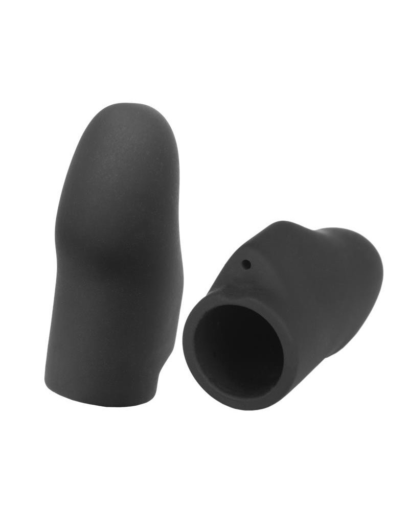 explorer silicone noir finger sleeves