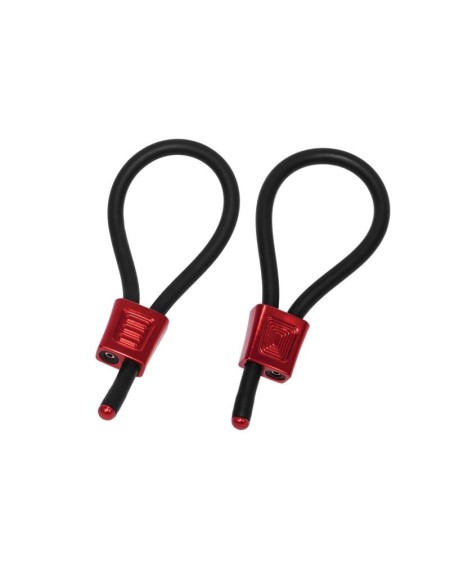 electraloops prestige set of 2 penis rings red