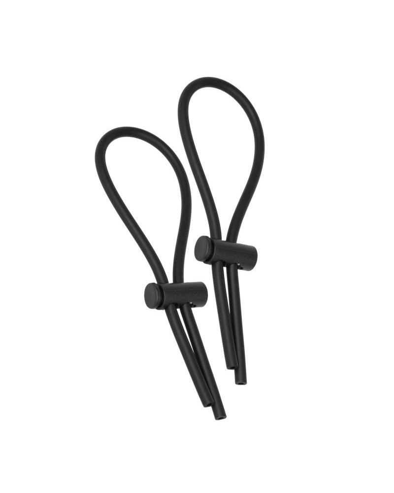 set of 2 adjustable penis rings