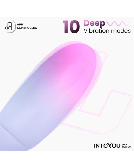 vibrant egg double layer silicone with app pinkblue