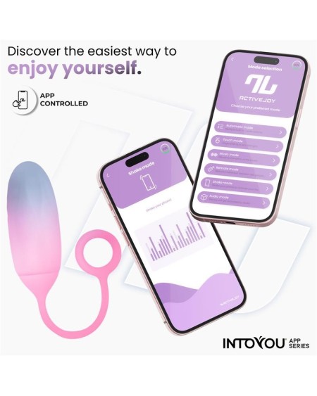 vibrant egg double layer silicone with app bluepink