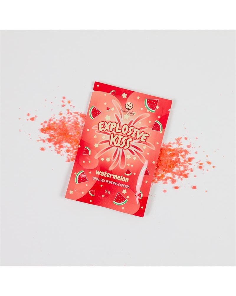 explosive oral sex popping candies - single unit watermelon flavor