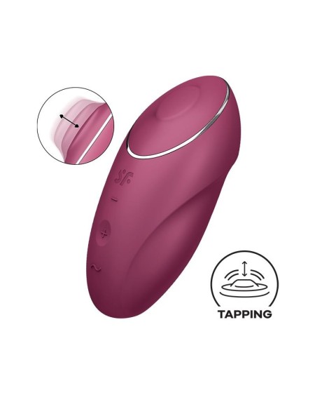 tap and climax 1 vibrator and tapping red