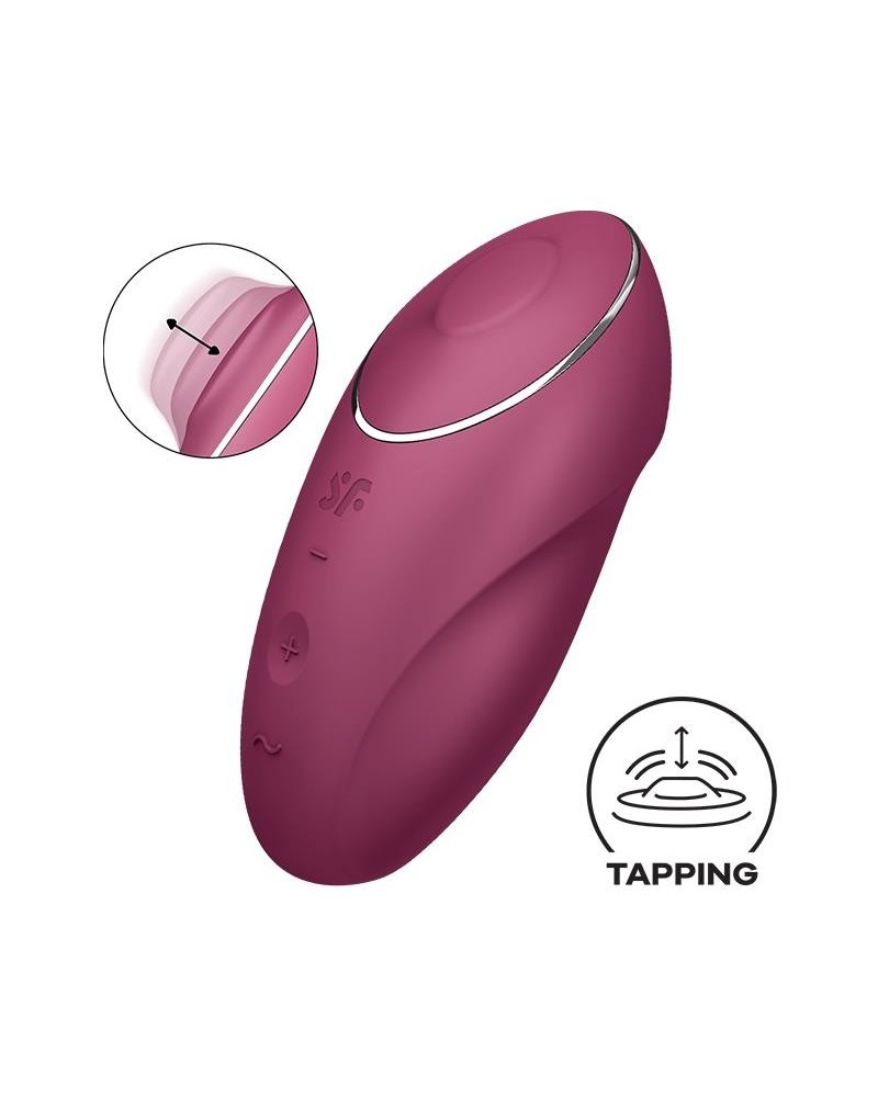 tap and climax 1 vibrator and tapping red