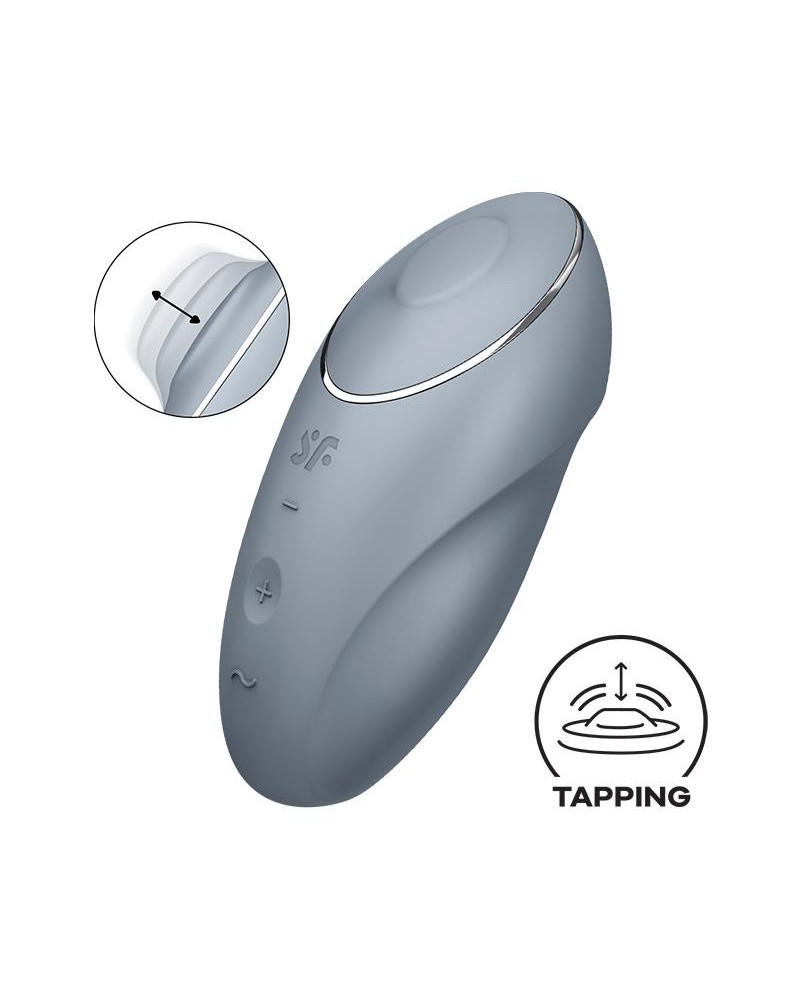 tap and climax 1 vibrator and tapping grey