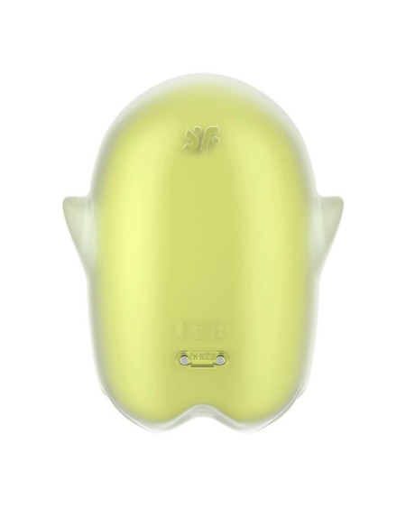 glowing ghost clitoris sucker glows in the dark yellow