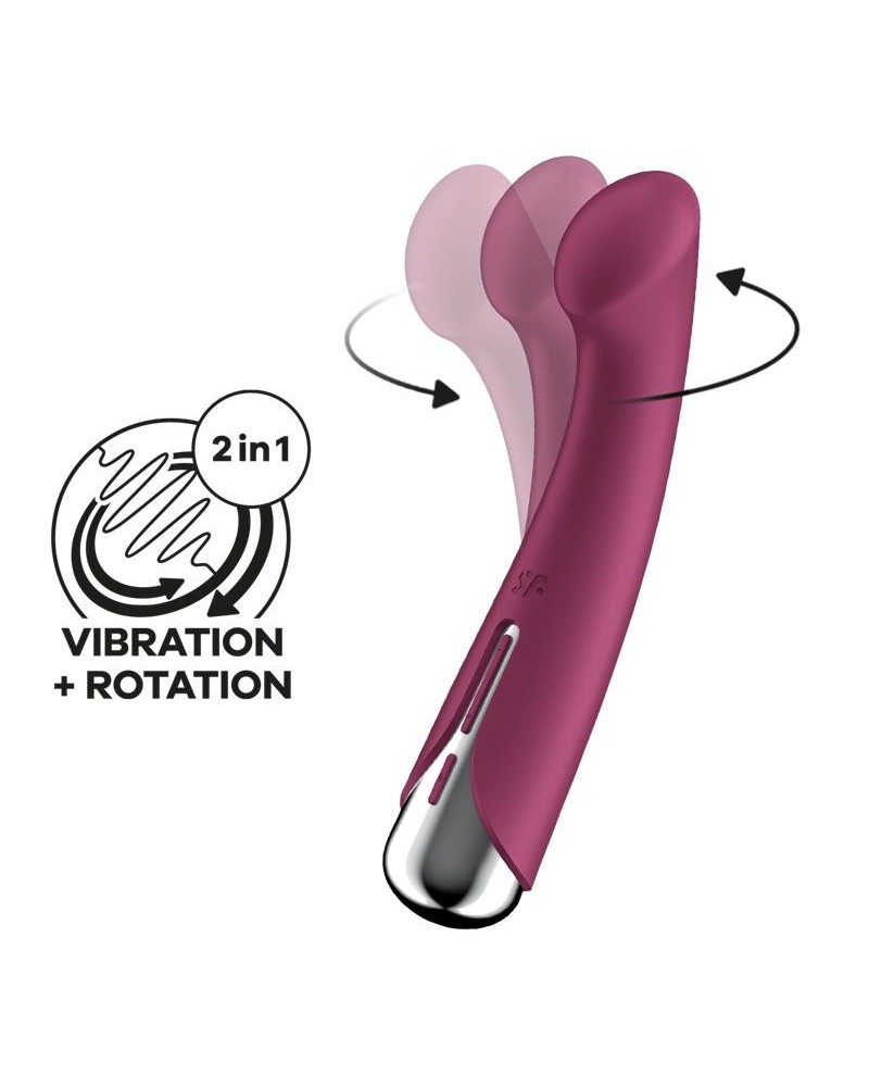 spinning g-spot 1 vibe and rotator red