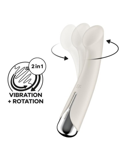 spinning g-spot 1 vibe and rotator beige
