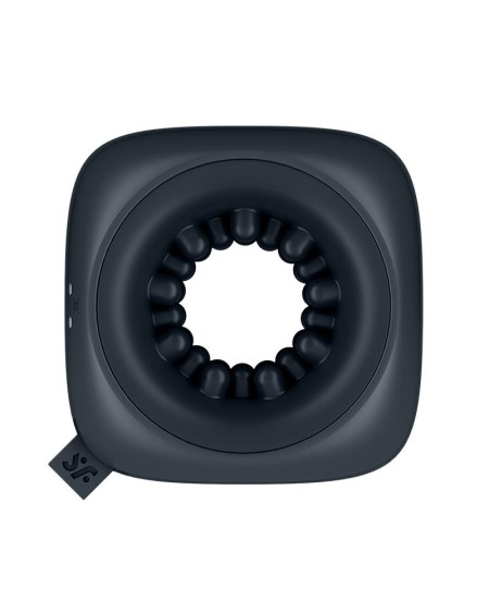ring stroker pocket size masturbator ring noir