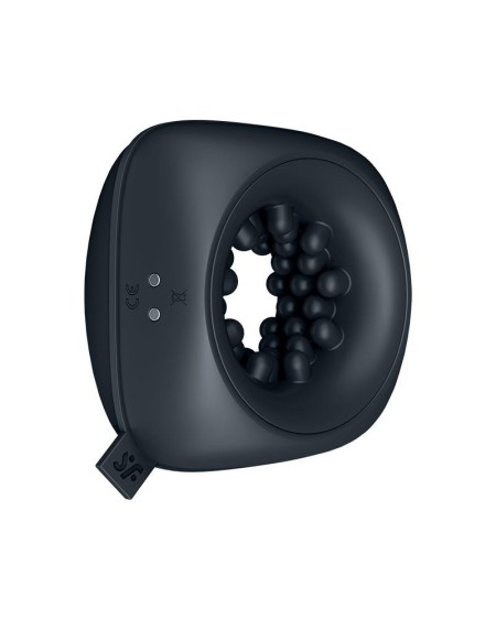 ring stroker pocket size masturbator ring noir