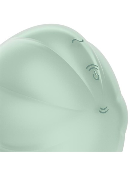 cloud dancer clit sucker and vibe mint