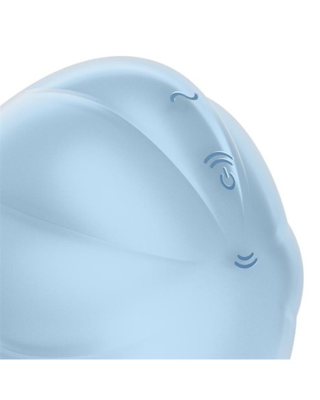 cloud dancer clit sucker and vibe blue