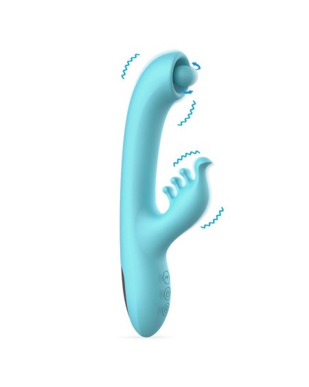 murly souple massaging ball 360o con vibracin doble - 3 motores