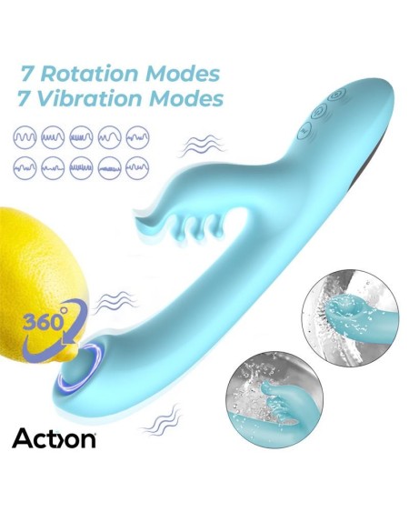 murly souple massaging ball 360o con vibracin doble - 3 motores