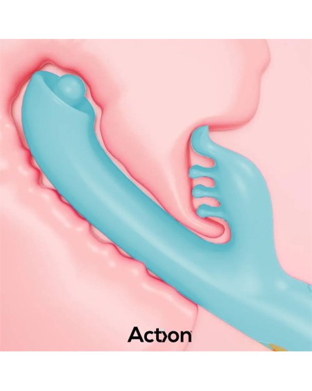 murly souple massaging ball 360o con vibracin doble - 3 motores