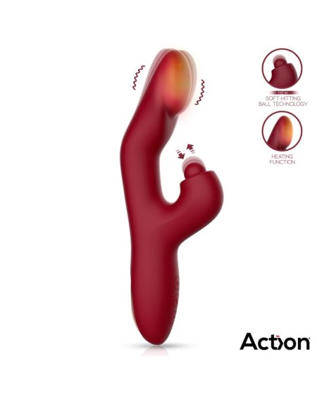 velter souple clit hitting ball with vibration and heating function