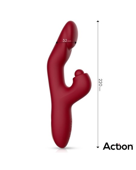 velter souple clit hitting ball with vibration and heating function