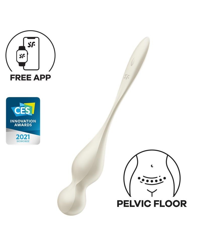 love birds 1 kegel balls with app white