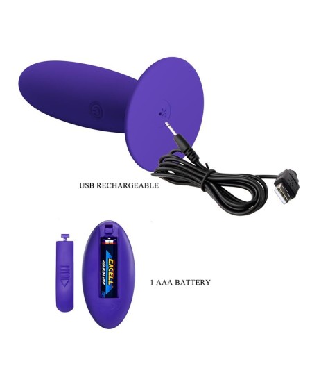 youth vibrant anal plug with remote