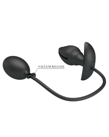 manson inflatable butt plug with vibration