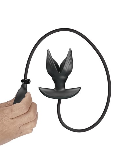 manson inflatable butt plug with vibration