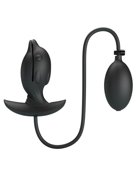 hanson inflatable butt plug with vibration