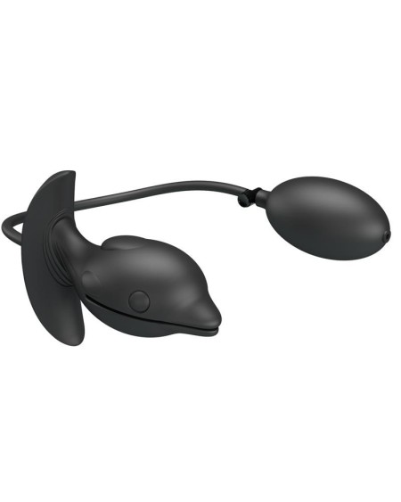 hanson inflatable butt plug with vibration