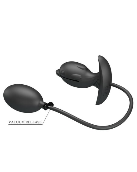 hanson inflatable butt plug with vibration