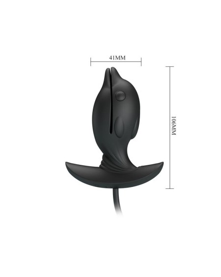hanson inflatable butt plug with vibration