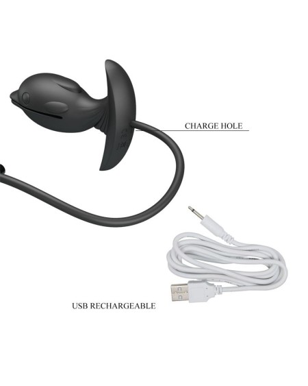 hanson inflatable butt plug with vibration