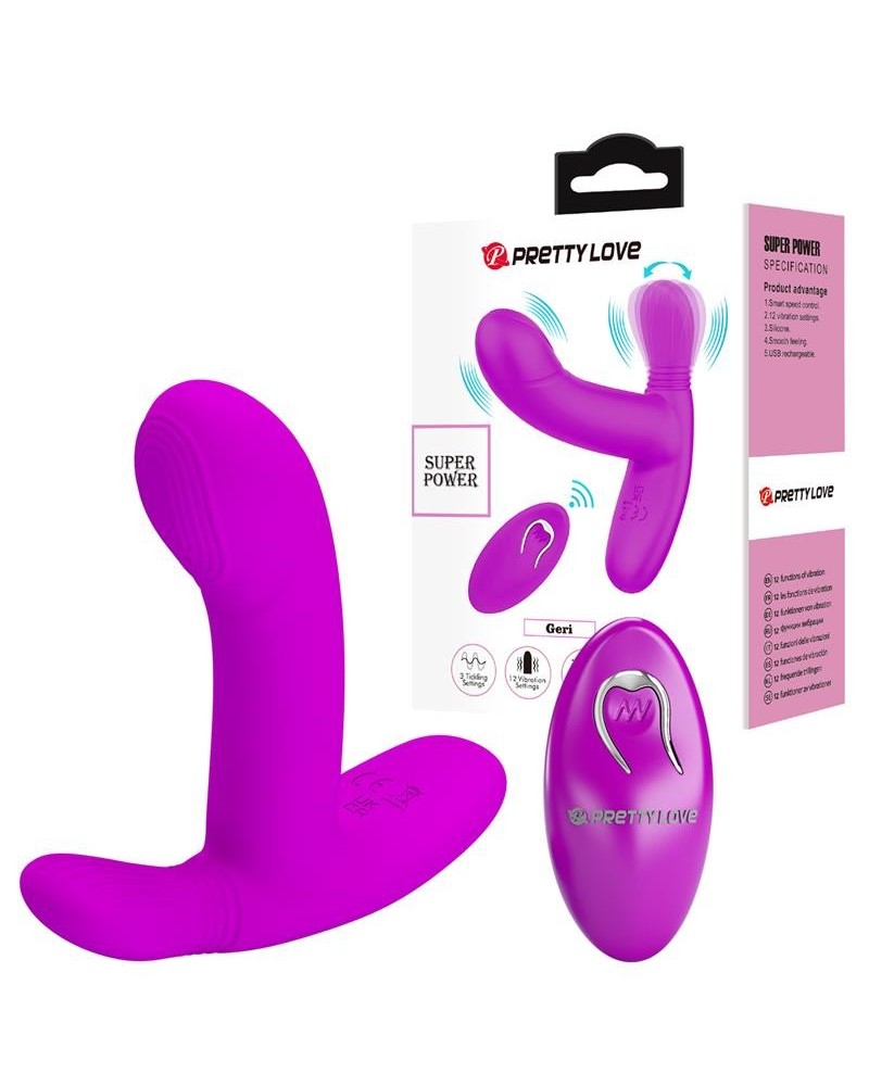 geri licking and vibrant massage with remote