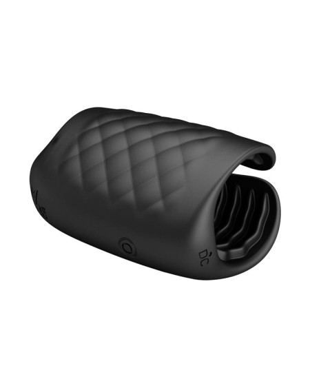noir glans trainer vibrant male masturbator