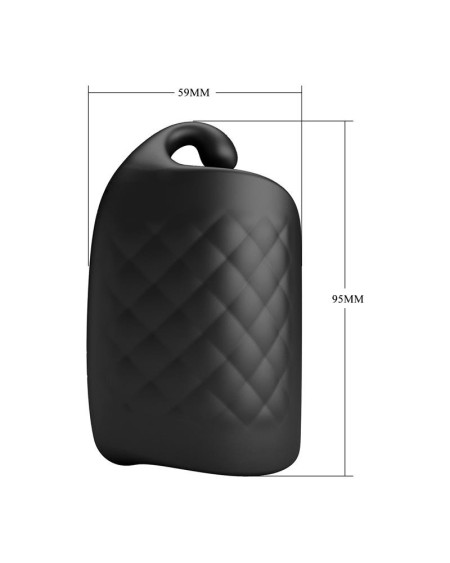 noir glans trainer vibrant male masturbator