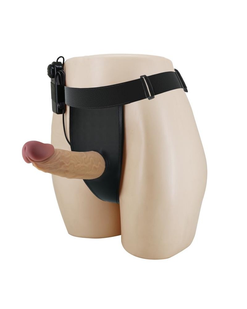 draven harness with hollow vibrant dildo