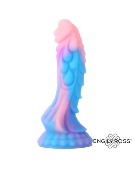 luminiscent dragon shaped dildo 18 cm