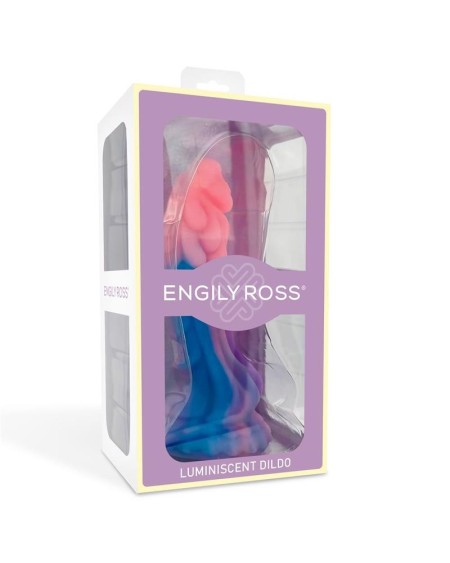 luminiscent dragon shaped dildo 18 cm