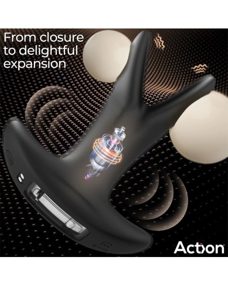 pinsy expandable butt plug with remote control