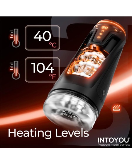 conor male masturbator with thrusting, vibration and heat function