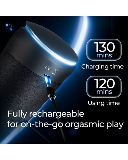 conor male masturbator with thrusting, vibration and heat function