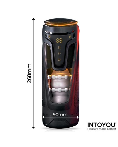 conor male masturbator with thrusting, vibration and heat function