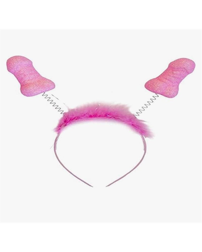 rose glitter headband with penises