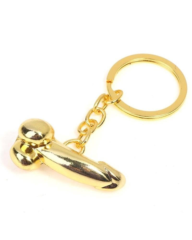 golden dildo keychain
