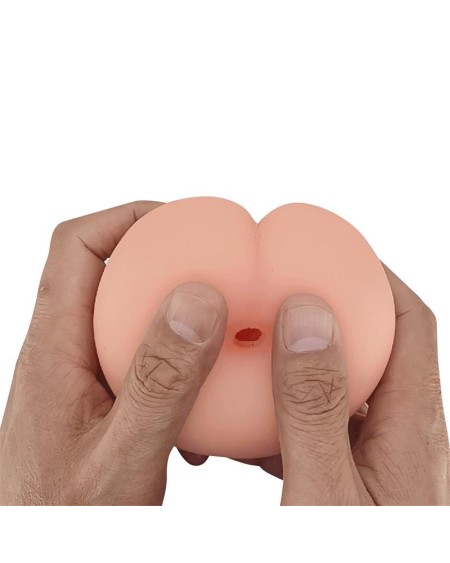 honey peach-shaped male masturbator