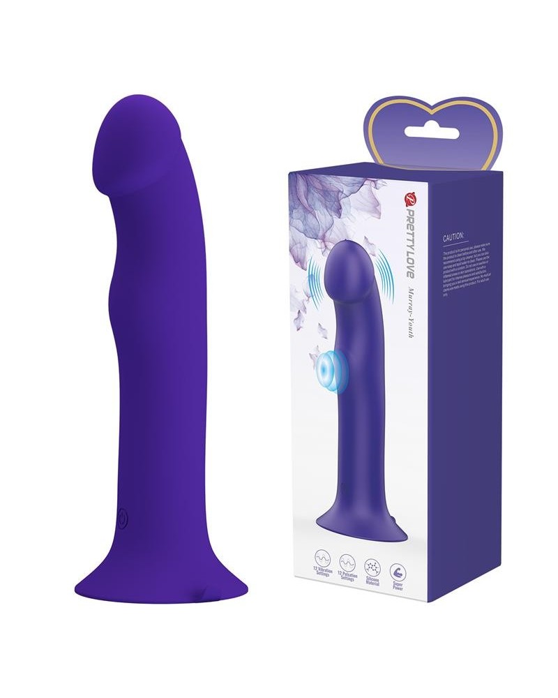 murray youth dildo with vibration and pulsation