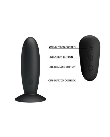vibrant butt plug with remote control usb