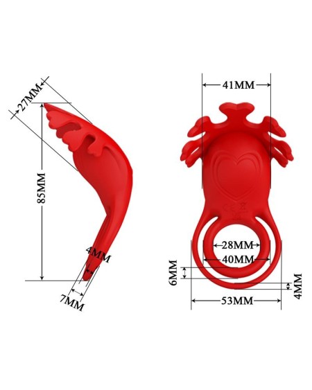 ruben vibrant penis ring usb