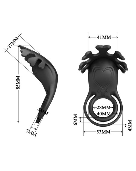 ruben vibrant penis ring usb