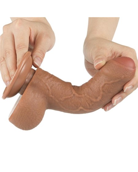 dildo sliding sking 7 brown