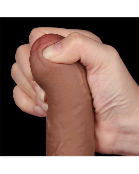 dildo sliding sking 7 brown