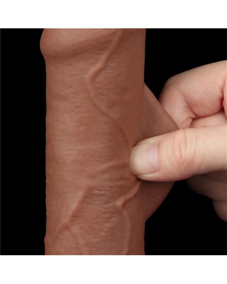 dildo sliding sking 7 brown